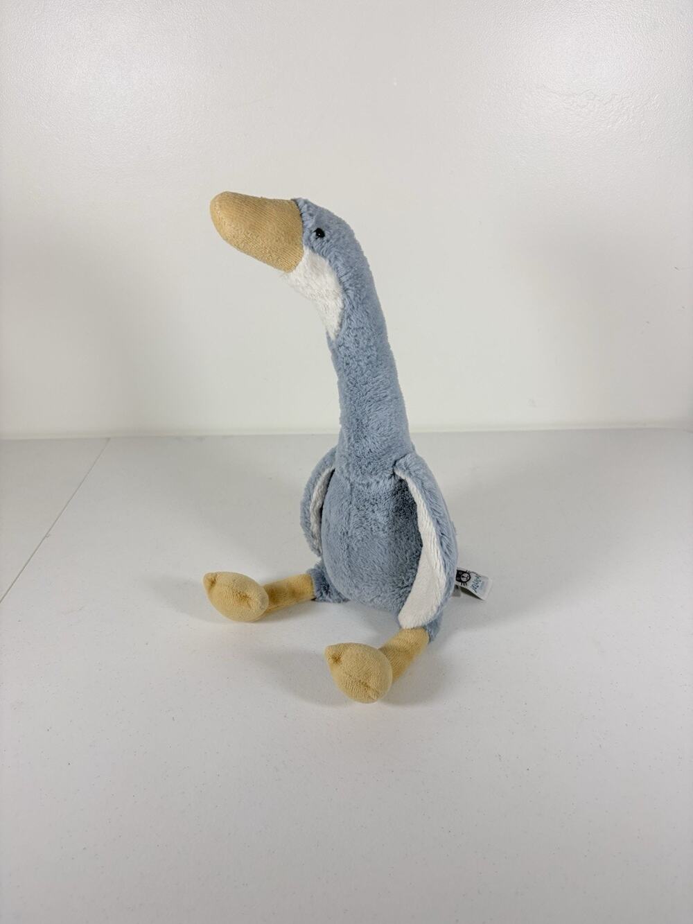 Jellycat London Daisy Runner Duck Blue Goose Plush Rare Retired